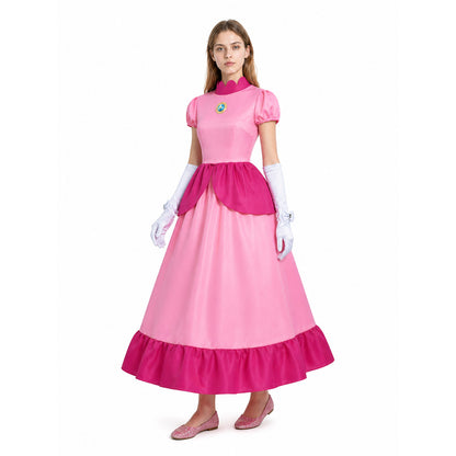 Costume Dress with Crown, Gloves, and Brooch Costume Dresses detail