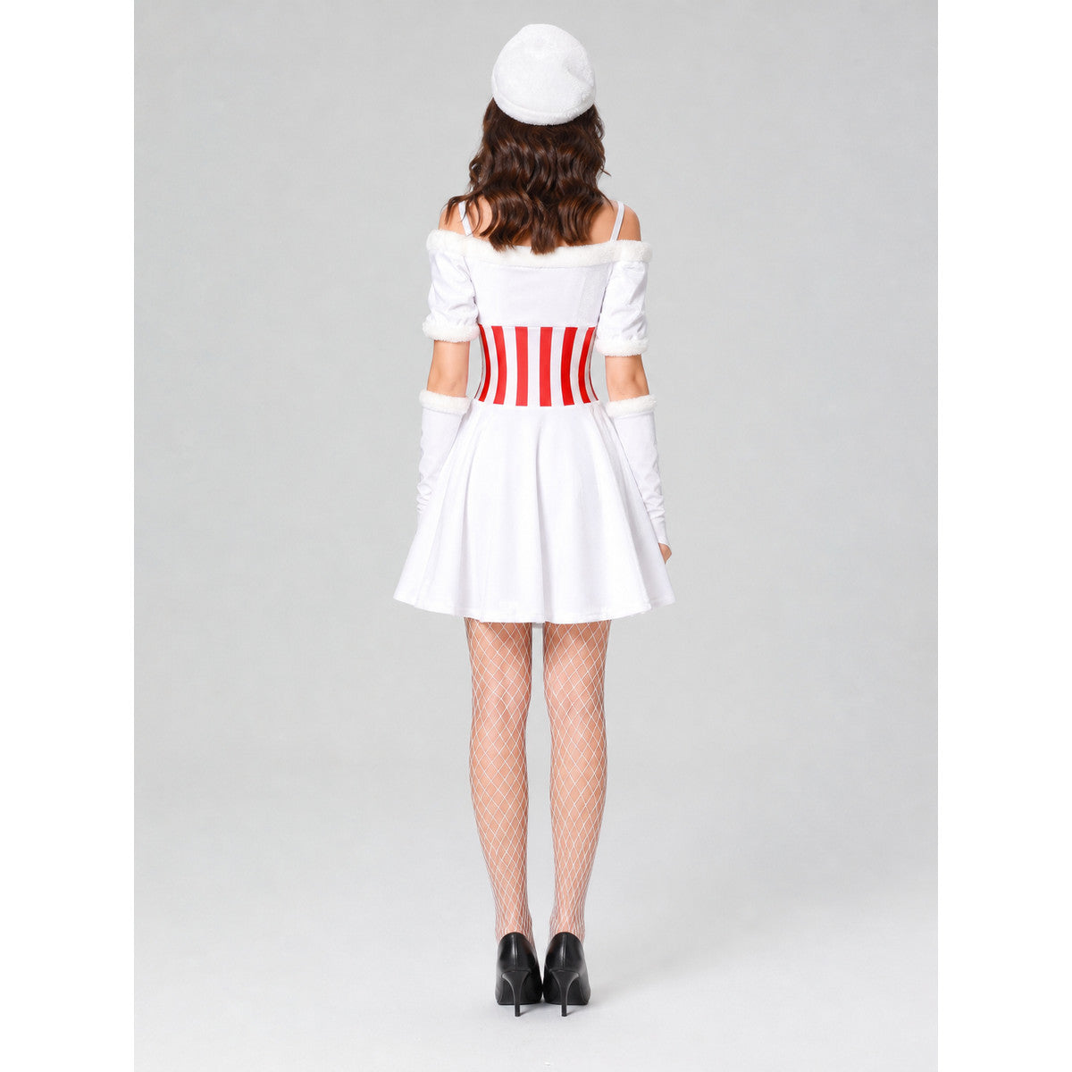 Snowman Costume Dress for New Year's Cosplay