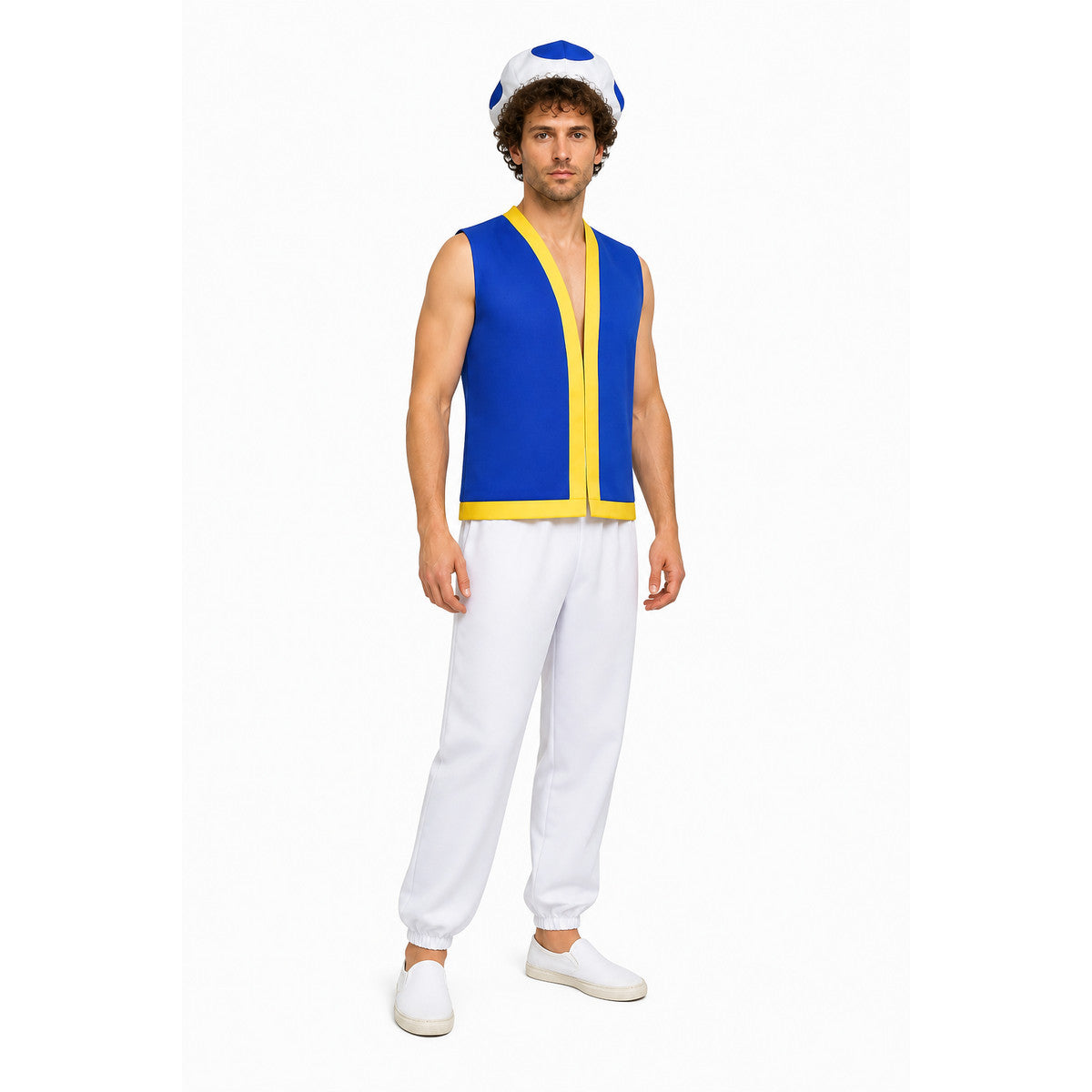 3-Piece Toad Carnival Costume for Cosplay Costumes detail