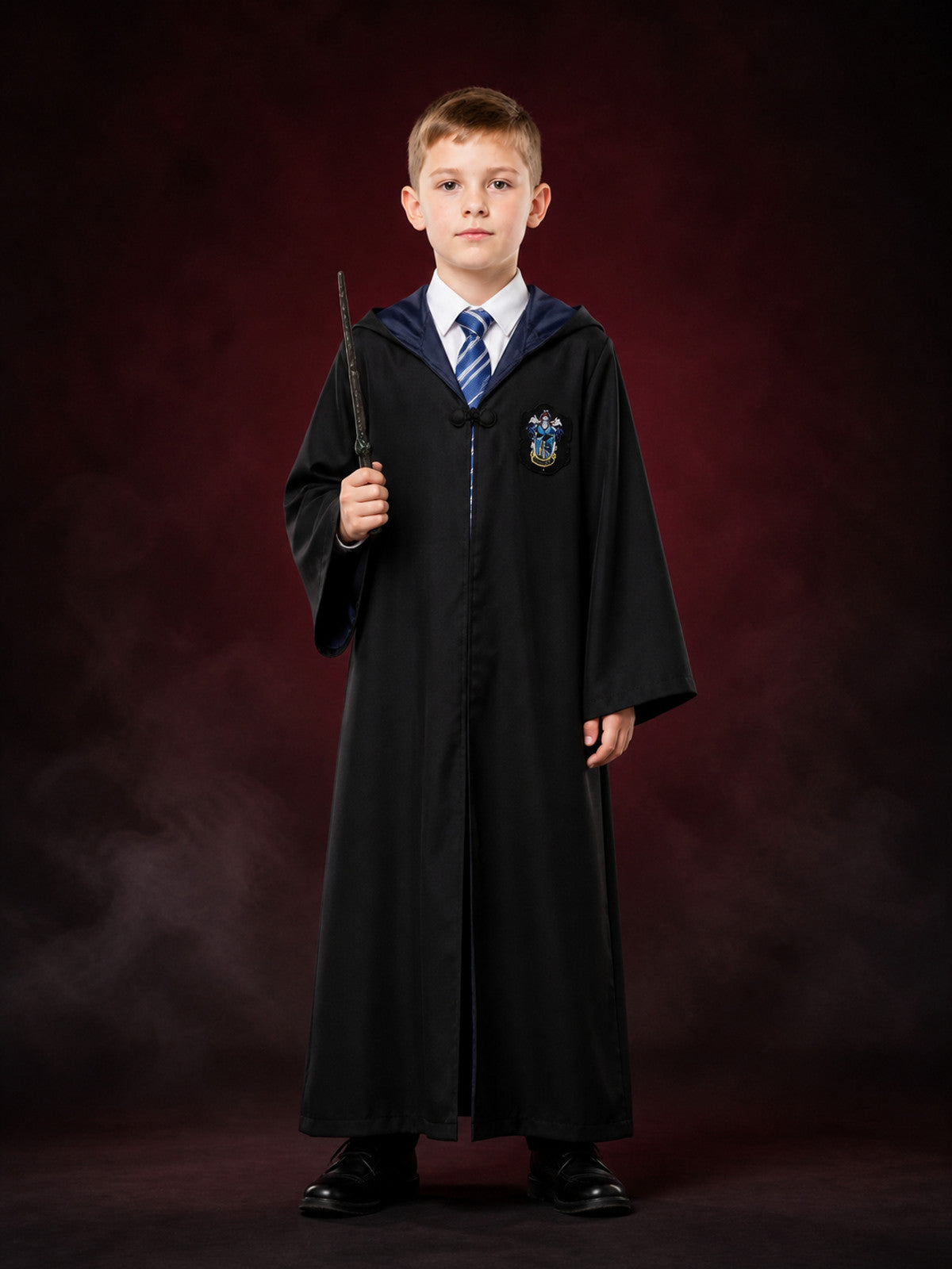 Harry Potter Ravenclaw Hooded Robe for Cosplay main product view