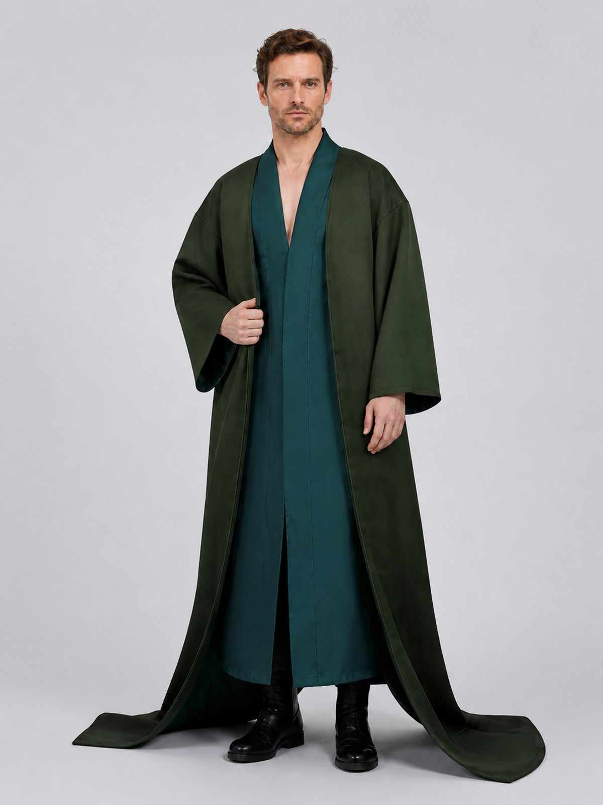 Voldemort Robe — Long, with a Sleeveless Top