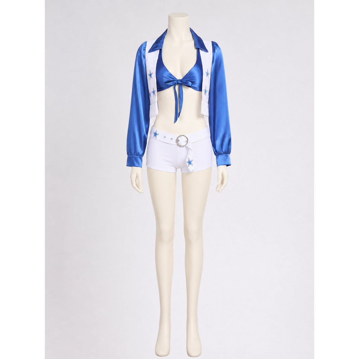 Stage Costume: Cropped Jacket, Top, and Shorts