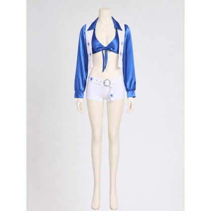 Stage Costume: Cropped Jacket, Top, and Shorts