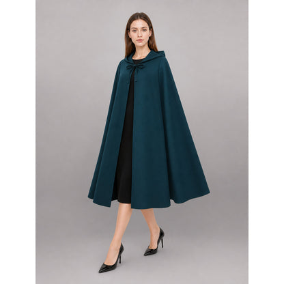 Dark Teal Carnival Hooded Cape occasion guide