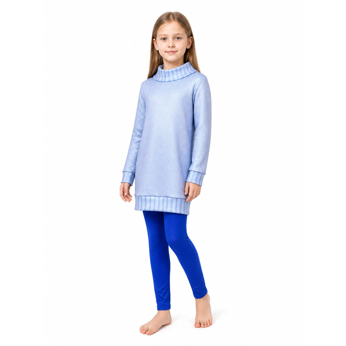 Children’s Joy Costume from Inside Out 2: Light Blue Top and Pants product detail