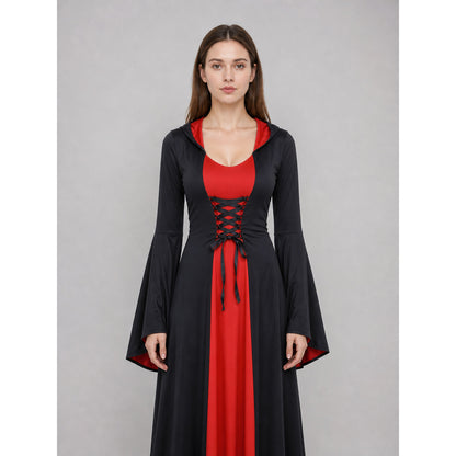 Gothic Hooded Halloween Costume lifestyle