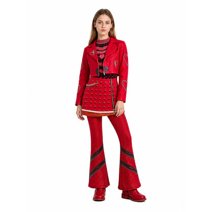 Cosplay Costume Set with Jacket, Skirt, and Pants lifestyle