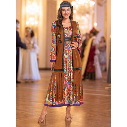 Retro 1970s-Style Fringe Stage Costume