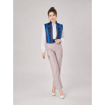 Fiyero Cosplay Costume: Vest, Shirt, and Pants