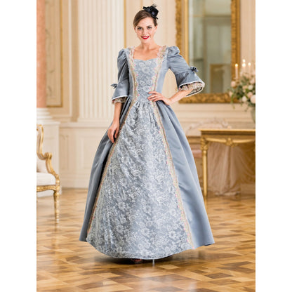 Historical-Style Carnival Dress with Lace lifestyle view