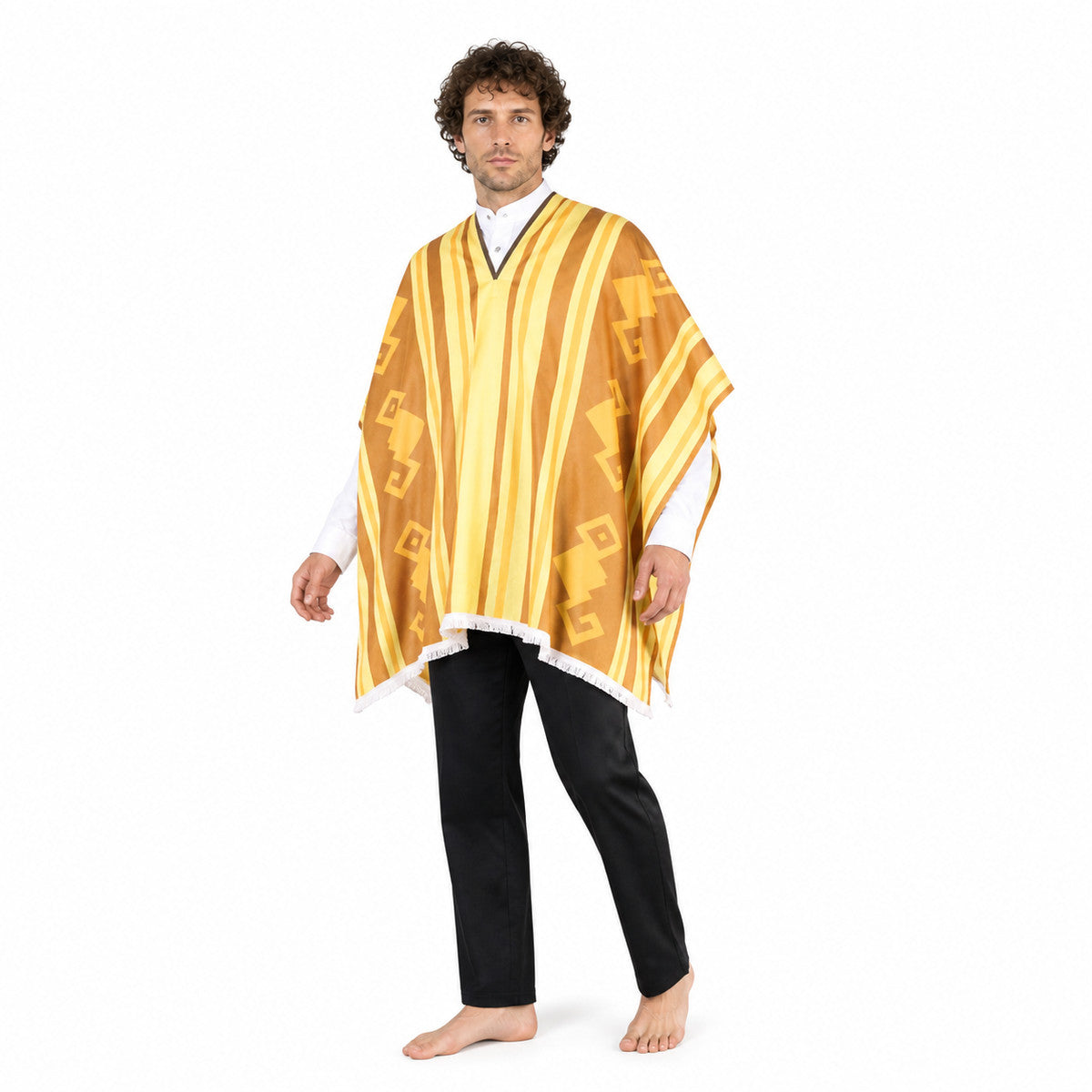 Camilo Cosplay Costume with Cape, Shirt, and Pants lifestyle