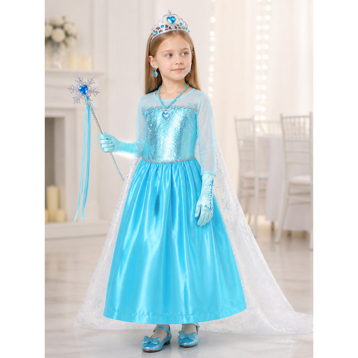 Snow Queen Halloween Costume lifestyle view