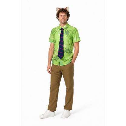 Costume Set: Shirt, Pants, Tie, and Headband Costume Headwear detail
