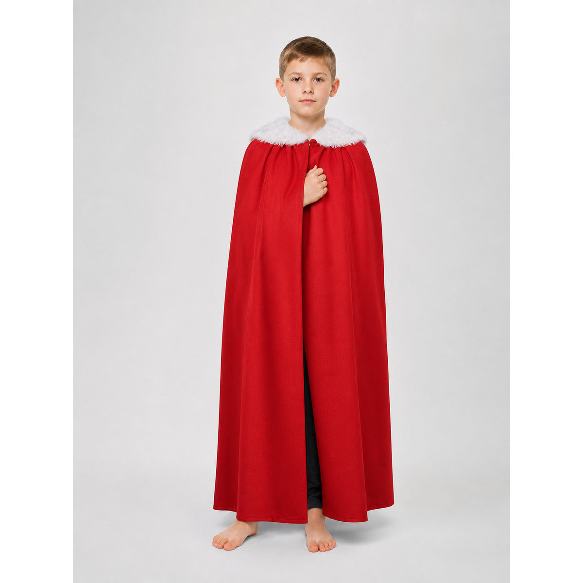 Invincible Cosplay Cape: Red and White Cloak