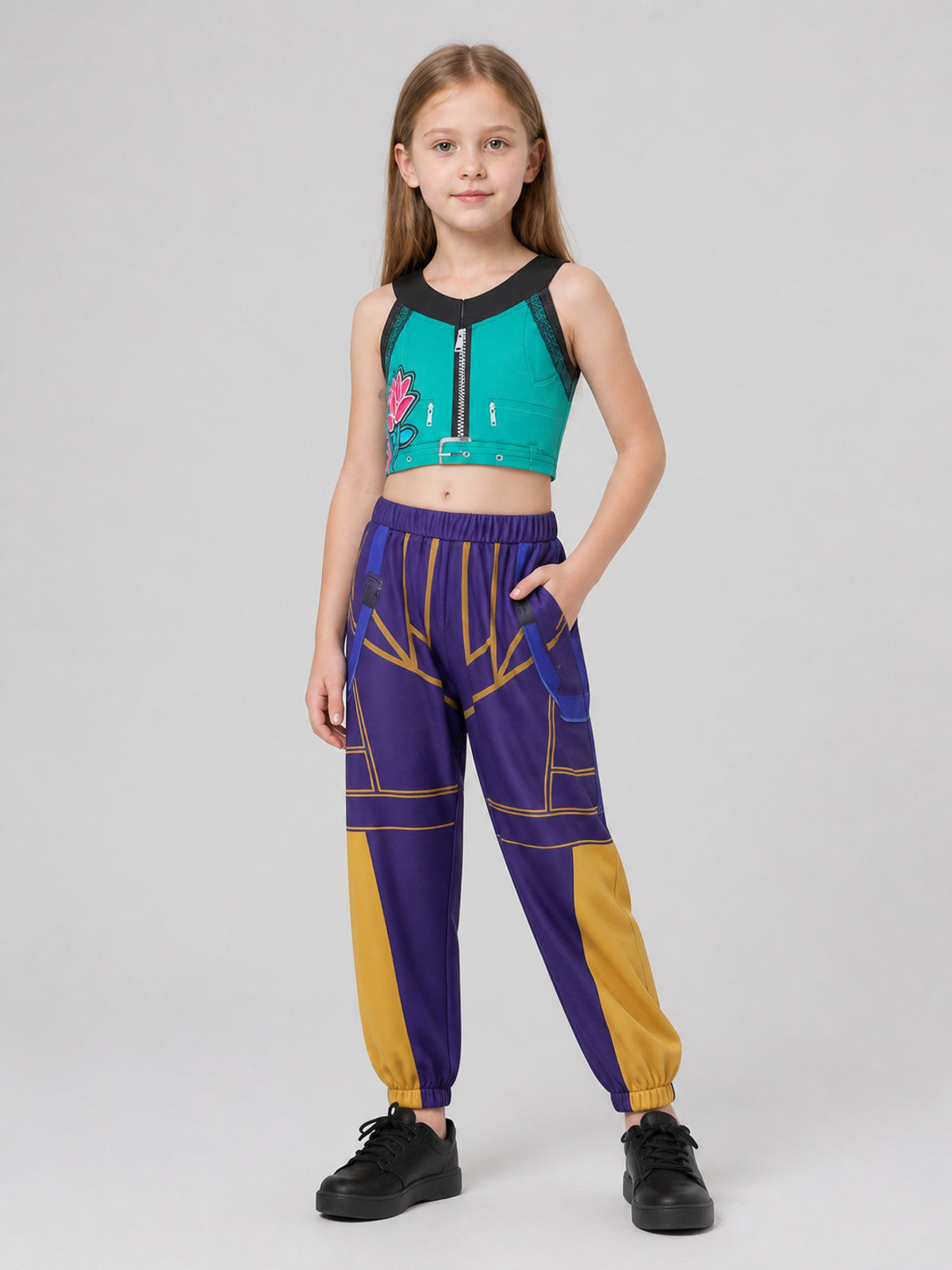 Children's Cosplay Costume, Vest and Pants Costumes detail