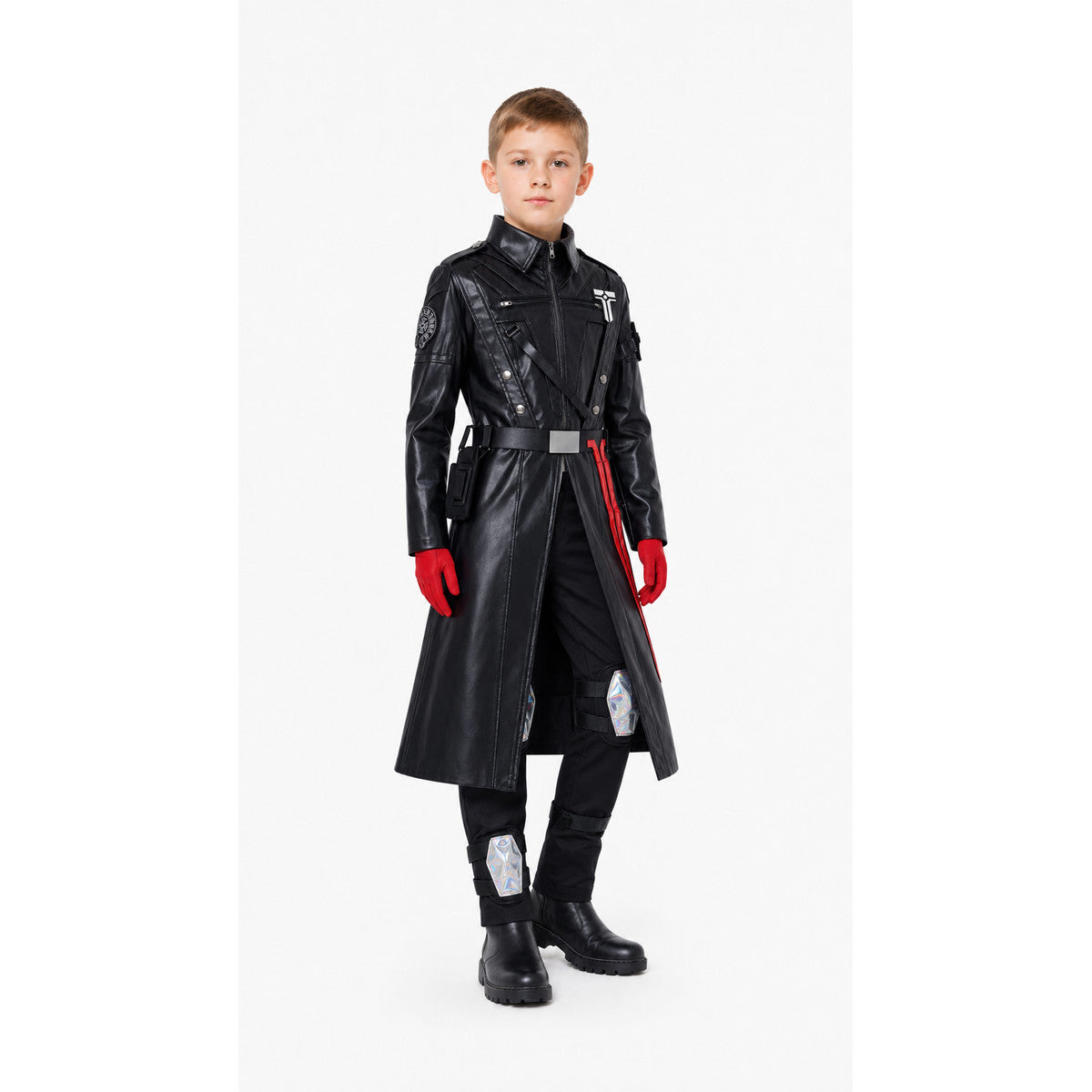 Tactical Prison Warden Costume with Belt and Pockets Costumes detail
