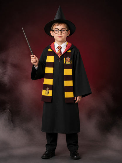 Harry Potter Gryffindor Hooded Robe for Cosplay main product view