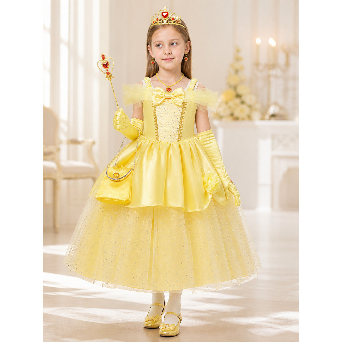 Princess Costume for Halloween and Cosplay lifestyle view