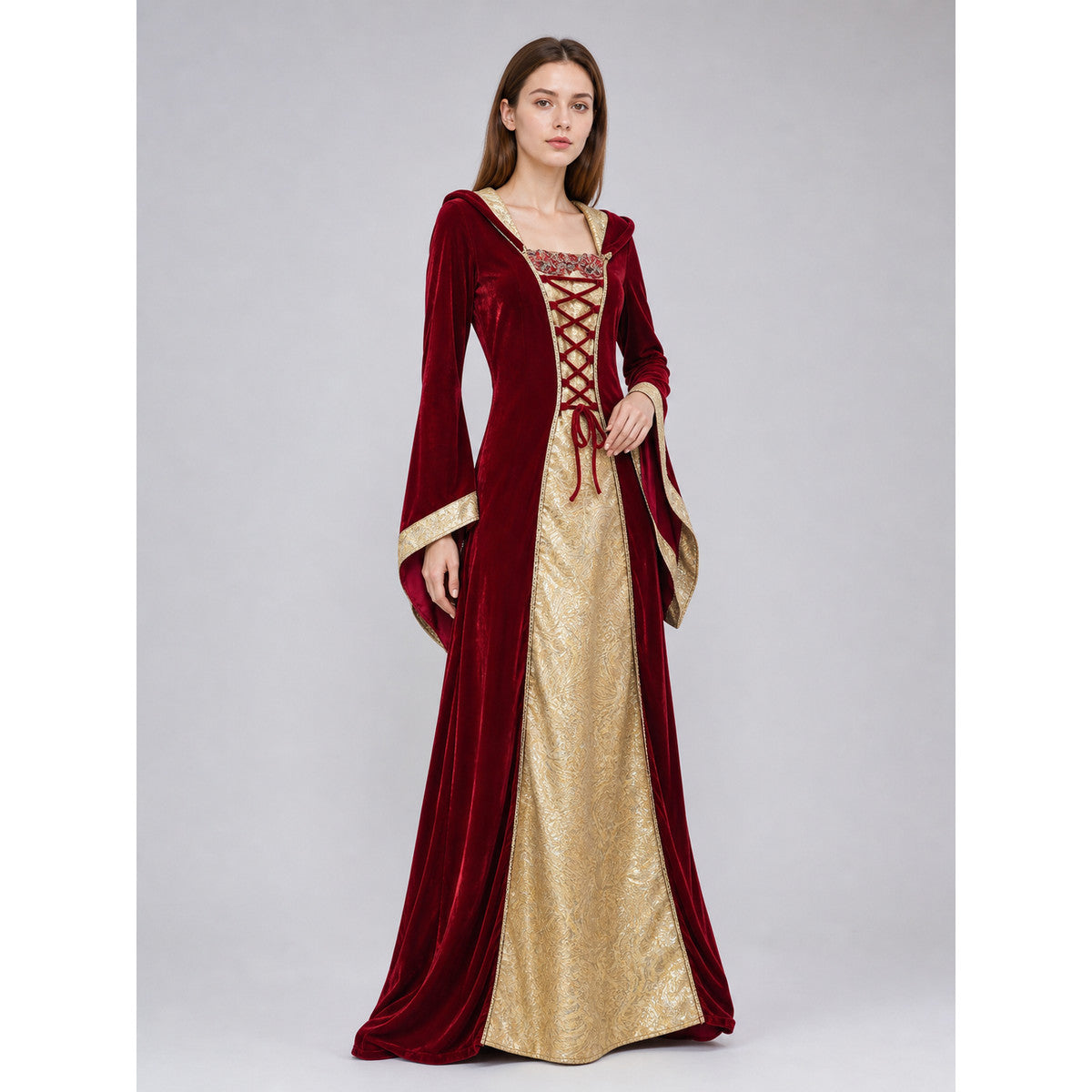 Medieval Hooded Zombie Cosplay Costume lifestyle