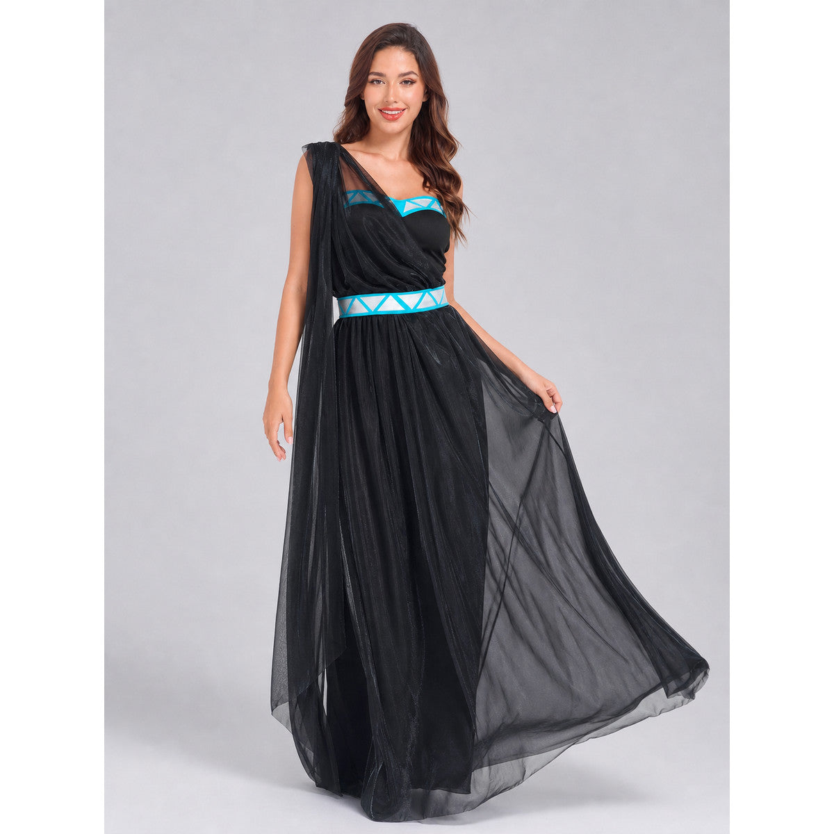 Asymmetrical Cosplay Performance Dress