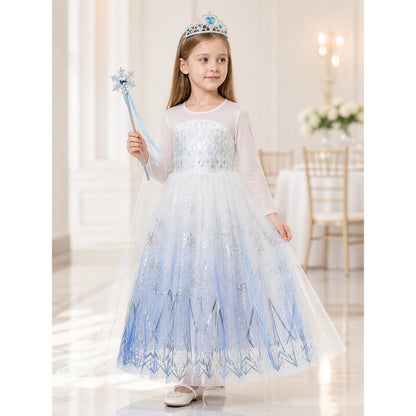 Halloween Snow Princess Costume