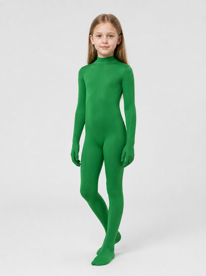 Green Invisibility Suit for Halloween, Form-Fitting Costumes detail