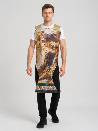 World Cup Trophy Carnival Jumpsuit Costumes detail
