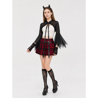 Accessory Set: Horns, Gloves, Stockings, and Cape