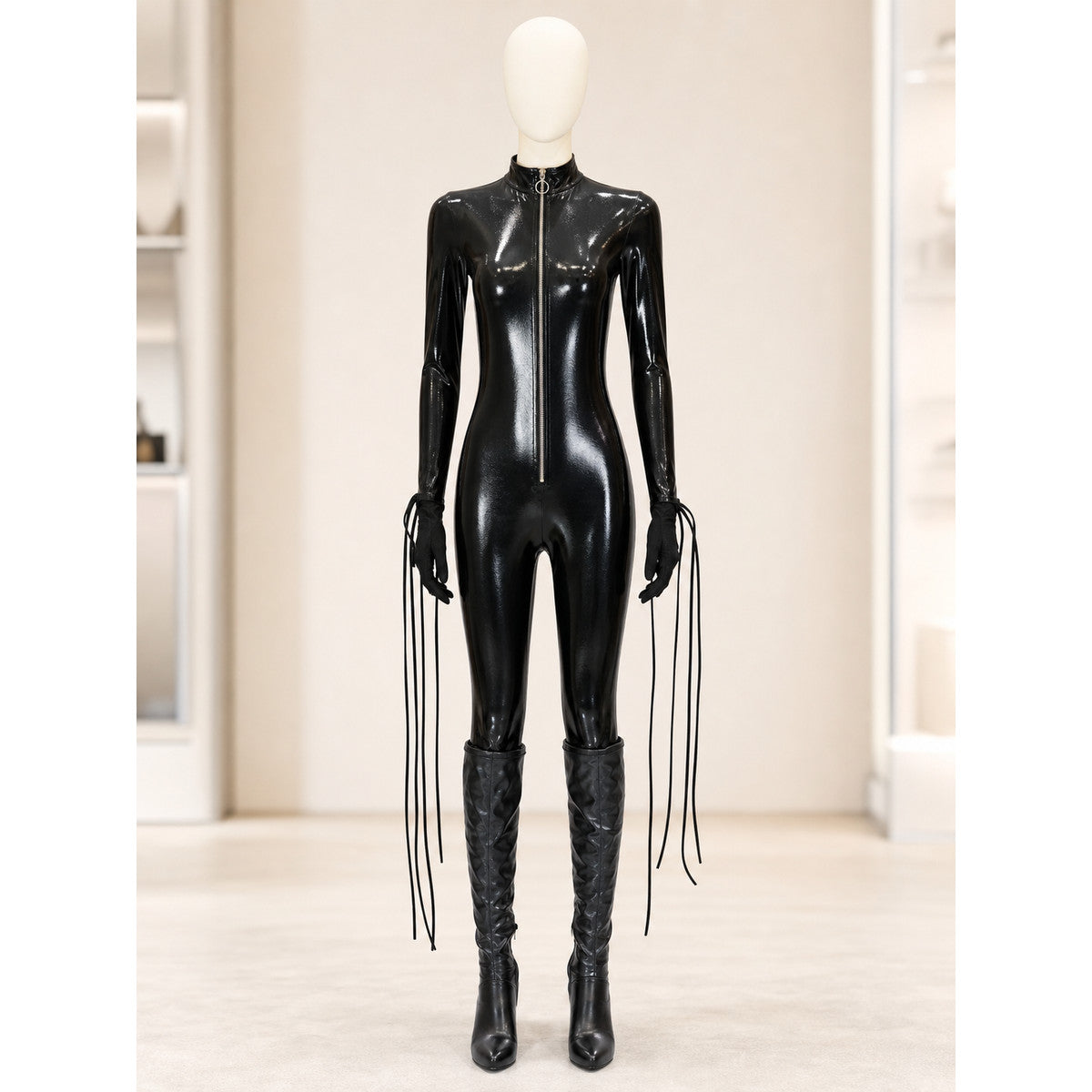 Black Cat Carnival Costume — Jumpsuit
