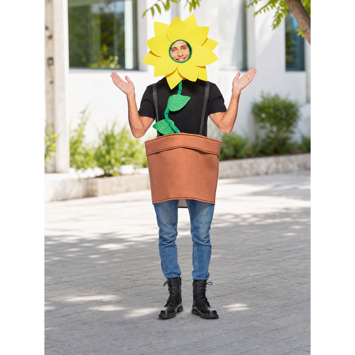Flower Pot Costume for Halloween and Parties lifestyle