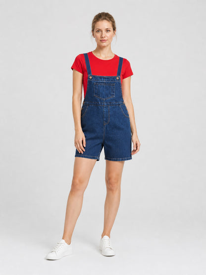 Children’s Mario Costume: Red T-Shirt and Blue Shorts