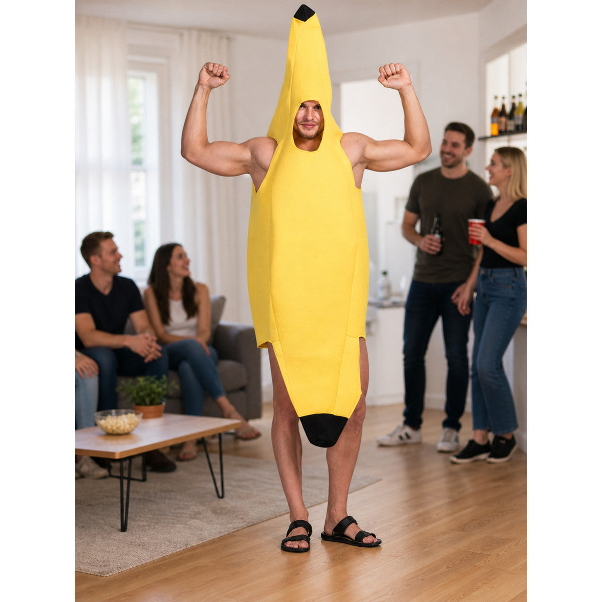 Banana Carnival Costume for Parties and Performances lifestyle view