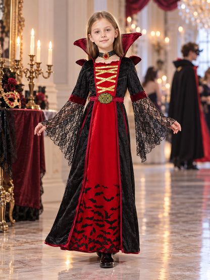 Vampire Costume: Dress with Choker