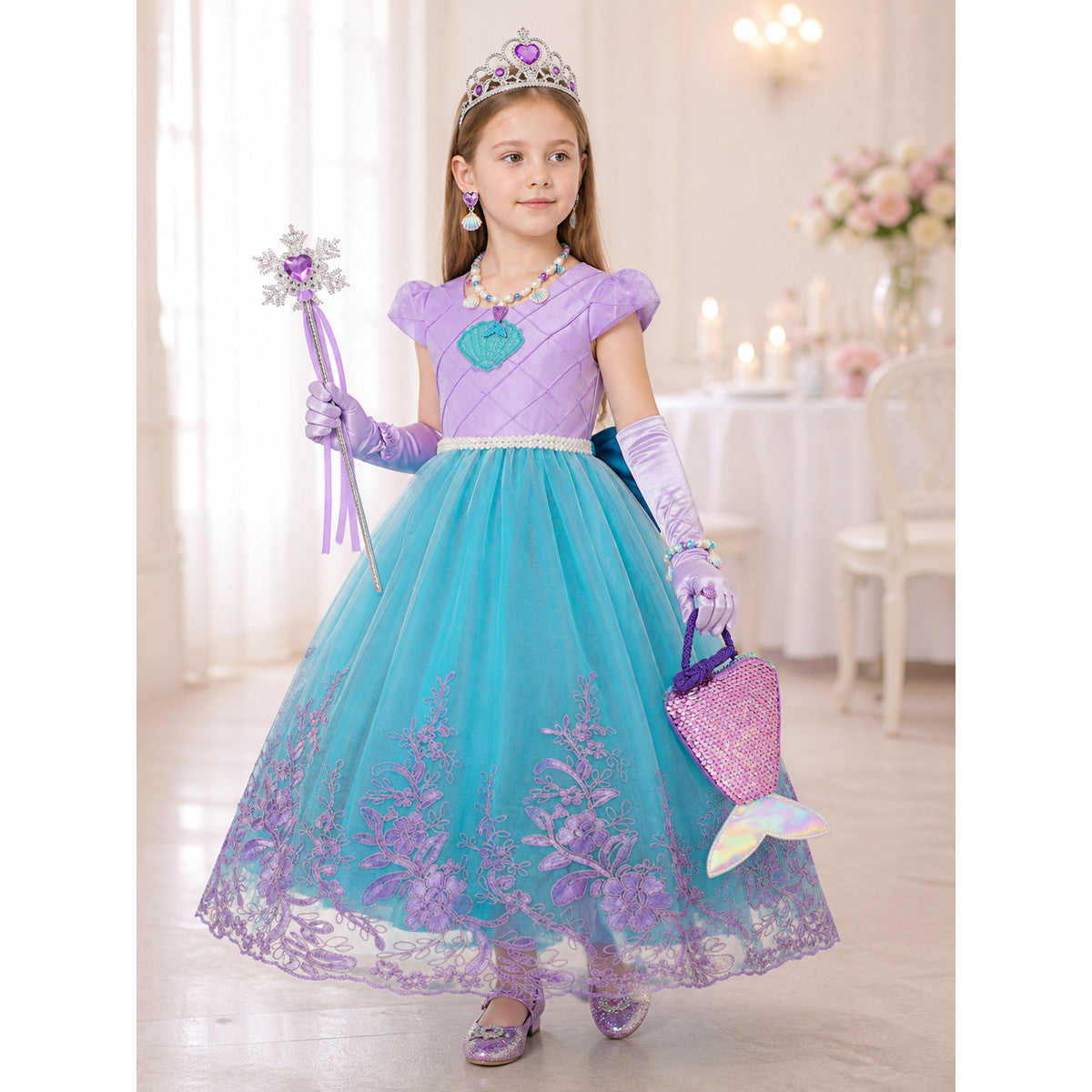 Mermaid Costume for Halloween and Cosplay lifestyle view