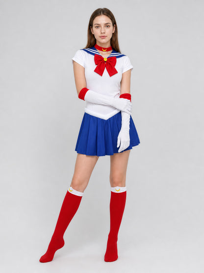 Sailor Moon Cosplay Costume: Top, Skirt, and Accessories Costume Accessories detail