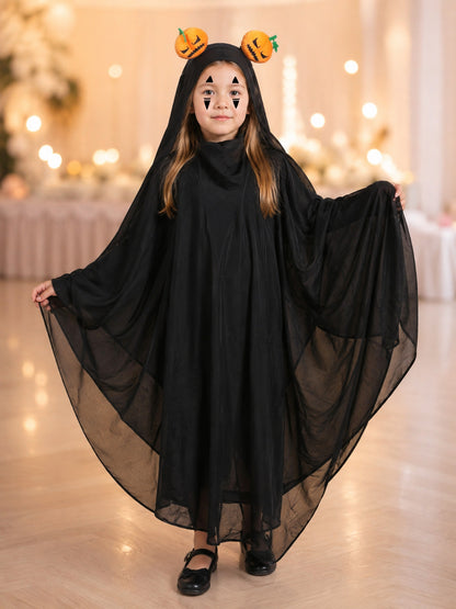 Ghost Costume with Cape and Headband lifestyle view