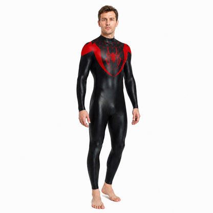 Red and Black Spider-Man Costume for Cosplay Costumes detail