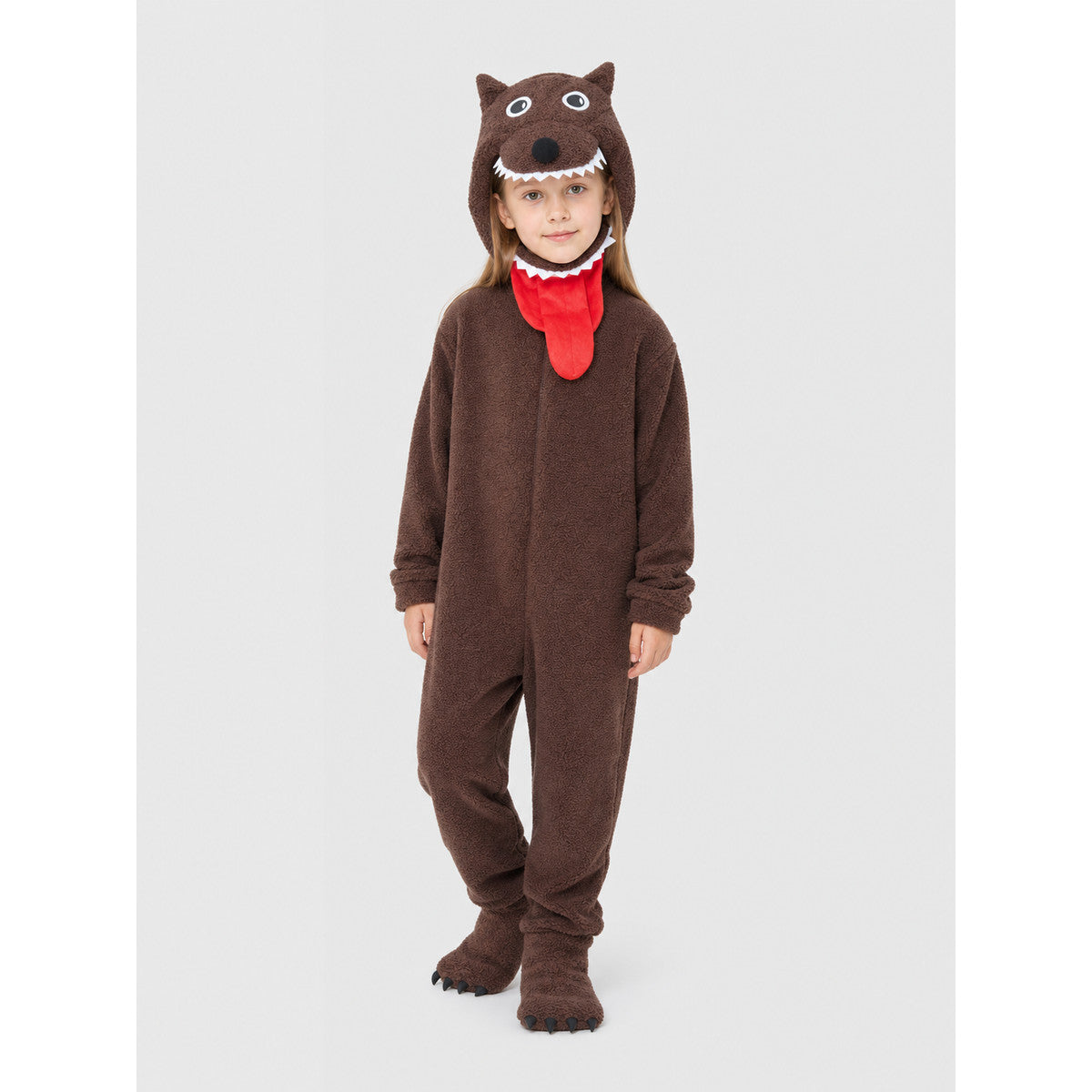 Wolf Costume, Jumpsuit with Headpiece