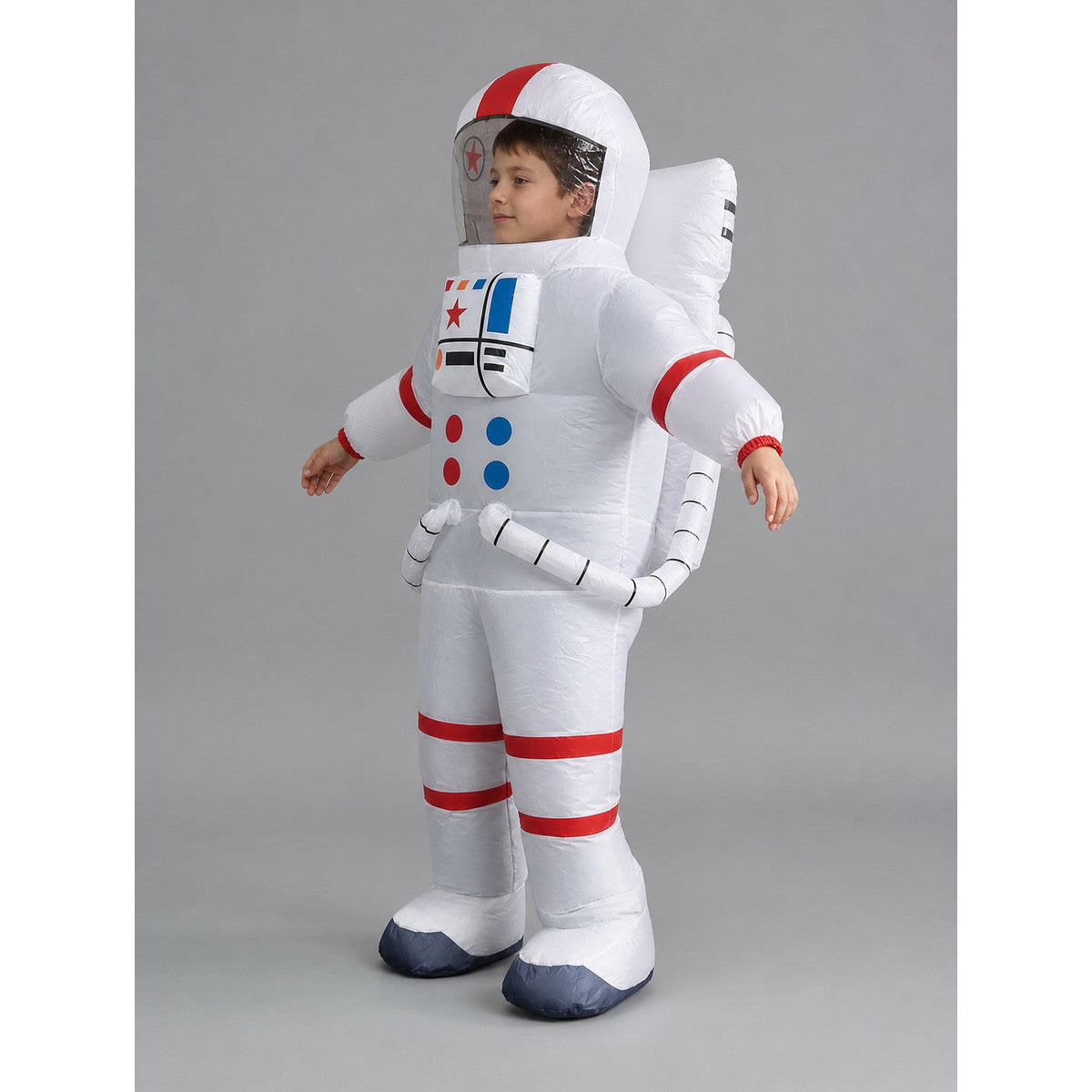 Inflatable Astronaut Costume with Backpack for Halloween lifestyle