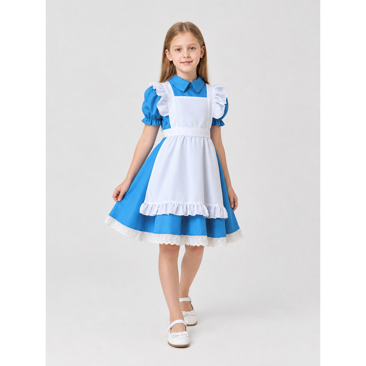 Alice Costume: Dress with Apron and Bow