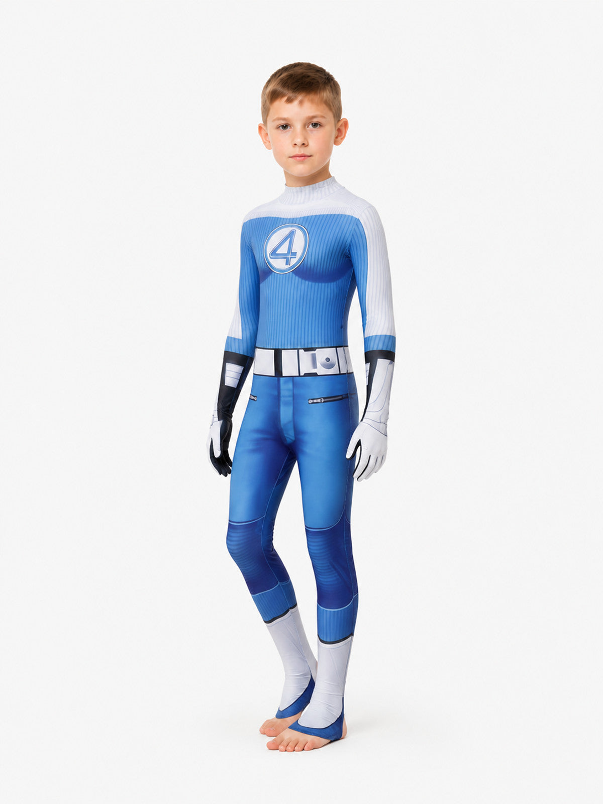 Fantastic Four Number 4 Jumpsuit for Cosplay