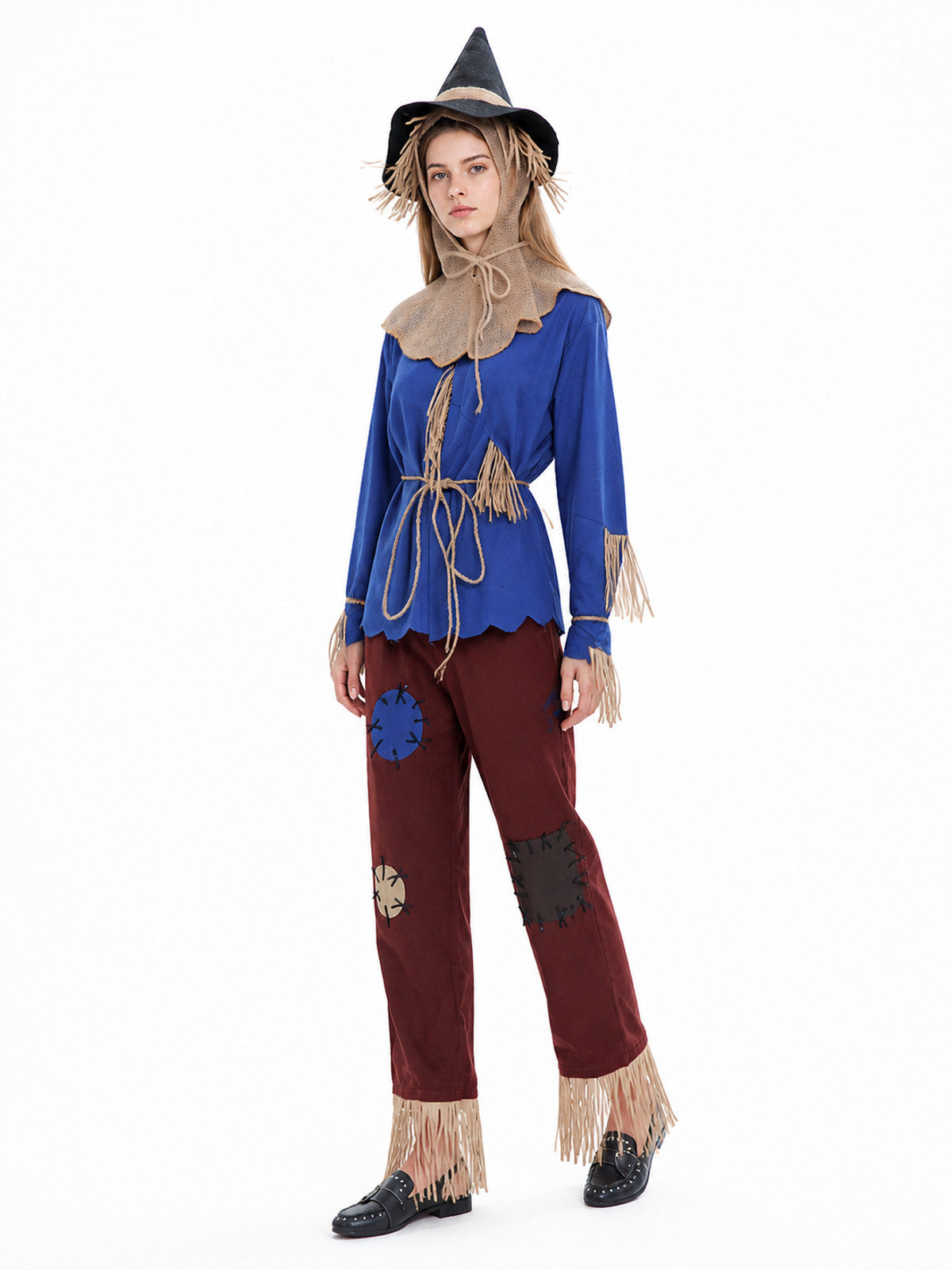 Halloween Patchwork Scarecrow Costume
