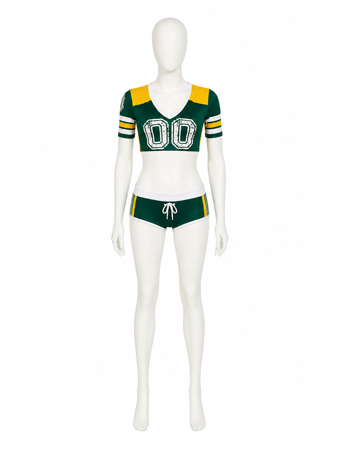 Sports Set with Shorts and Number 00 in Three Colors