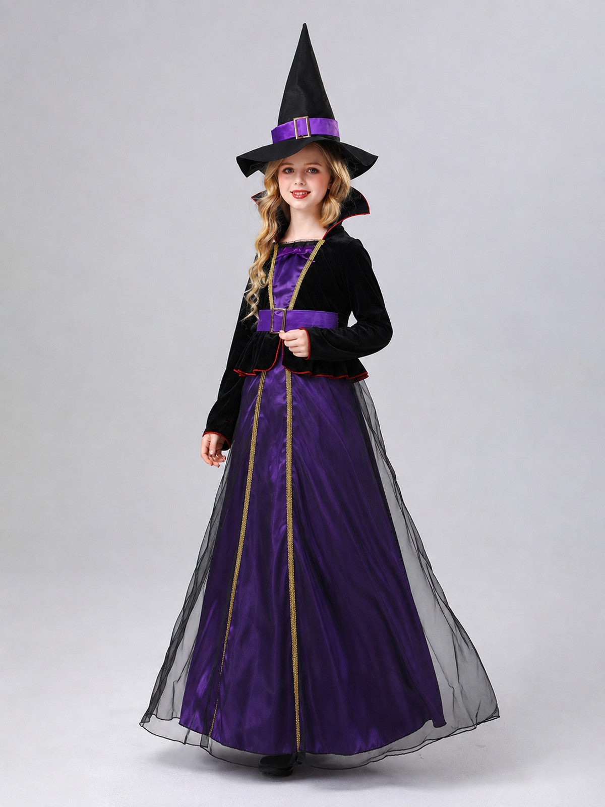 Carnival costume with dress and pointed hat Costume Dresses detail