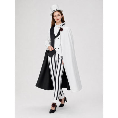 Nikolai Gogol Cosplay Costume: Cape, Vest, and Top Hat
