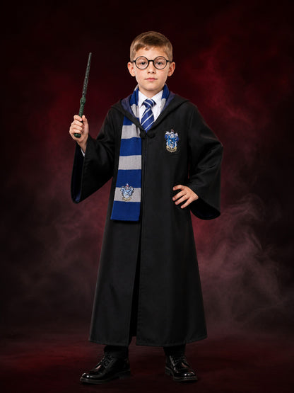 Harry Potter Ravenclaw Hooded Robe for Cosplay main product view