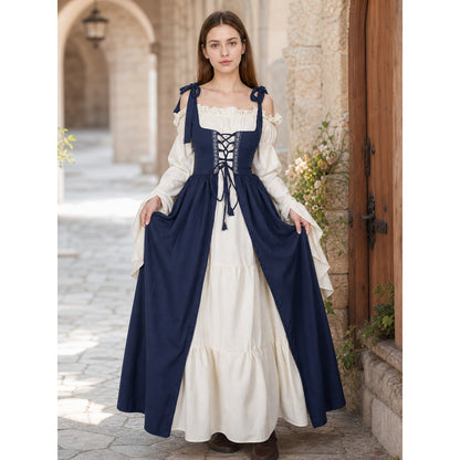 Renaissance-Style Costume Dress with Lacing lifestyle view