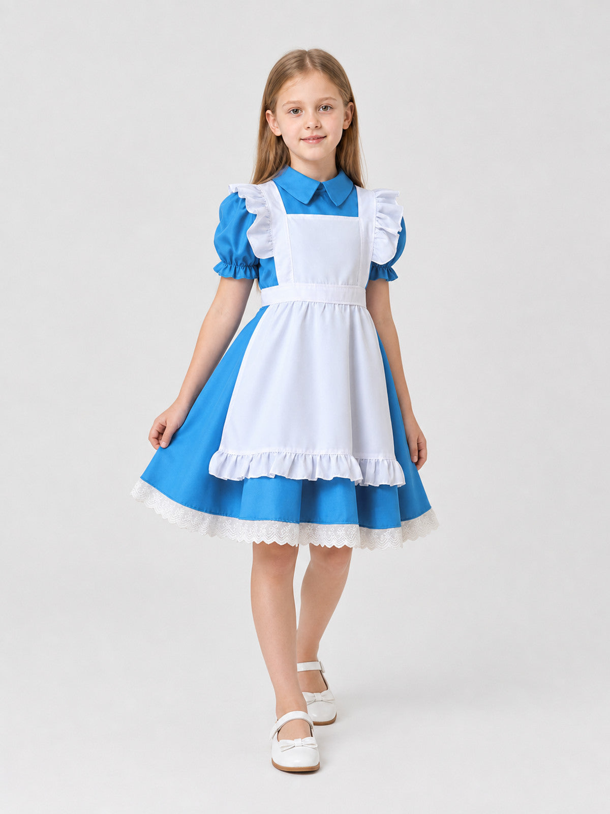 Alice Costume: Dress with Apron and Bow