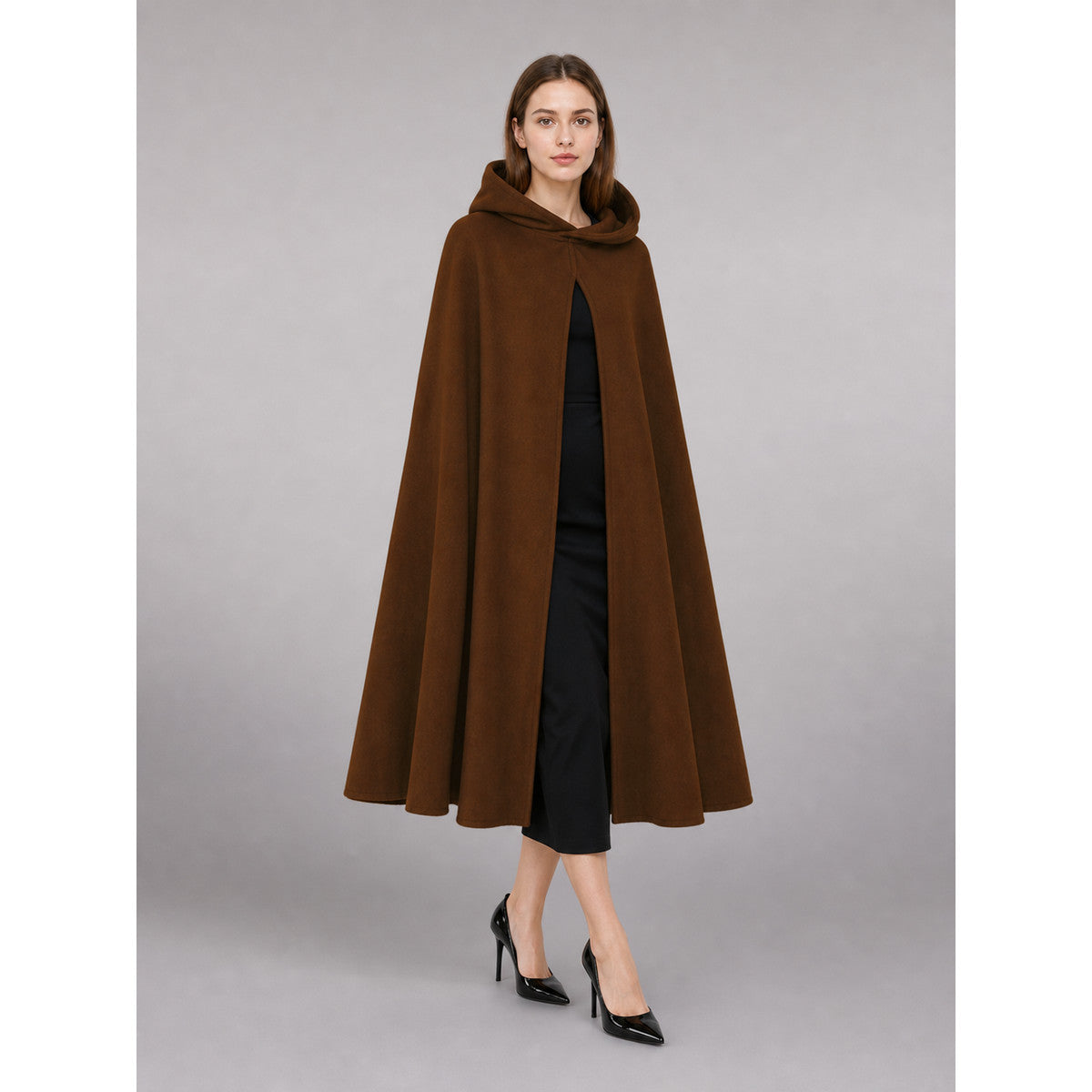 Brown Carnival Cloak with Hood occasion guide