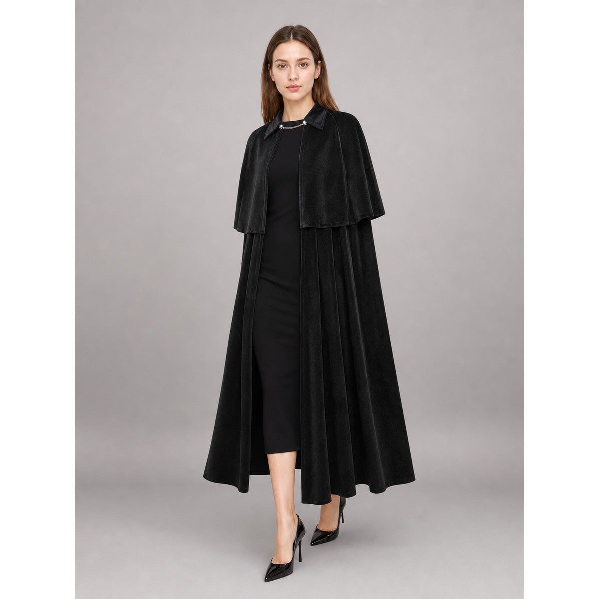 Black Gothic-Style Carnival Cloak occasion guide